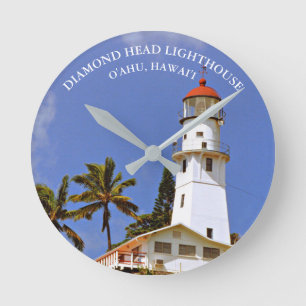 Phare principal de diamant, Oahu, horloge murale