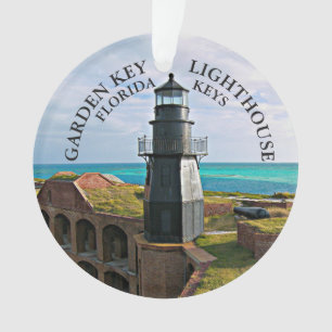Phare principal de jardin, ornement sec de