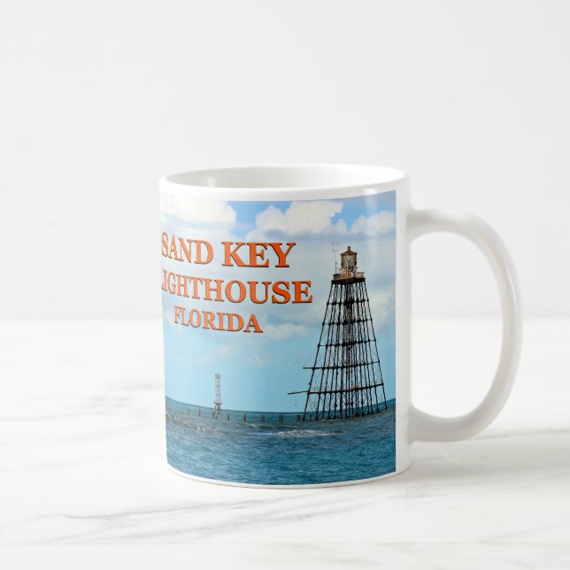 Phare Sand Key, Floride Mug (Droite)