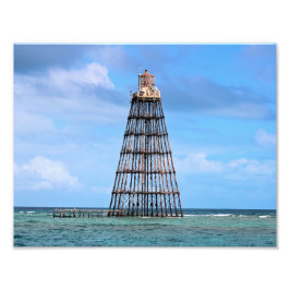 Phare Sand Key, Floride Photo Print