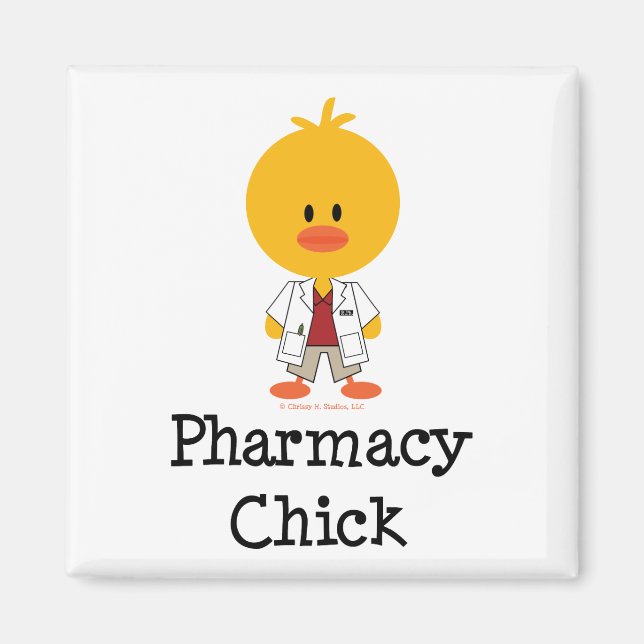 Pharmacy Chick Magnet (Vorne)