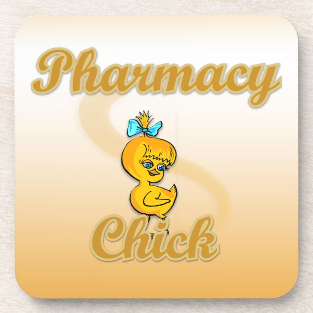 Pharmacy Chick Untersetzer (Vorderseite)