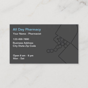Pharmacy moderne Pharmacy Pharmist Thème Cartes de