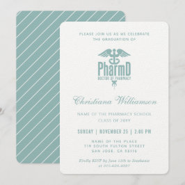 Pharmacy PharmD Pharmacy Abschluss Einladung