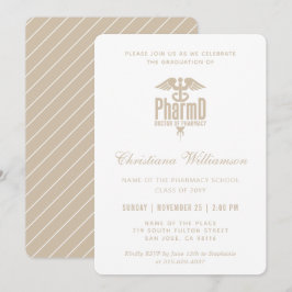 Pharmacy PharmD Pharmacy Abschluss Einladung