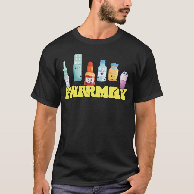 Pharmacy Pharmily Pun T-Shirt (Vorderseite)