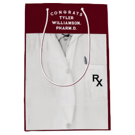 Pharmacy School Abschluss Mittlere Geschenktasche Geschenktüte