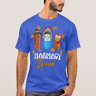 Pharmacy Squad Erntedank Danksagung Türkei Pharma T-Shirt