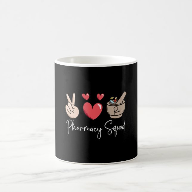 Pharmacy Squad Technician Tech Medicinal Pharmacis Kaffeetasse (Mittel)