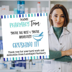 Pharmacy-Team danke Magnetkarte