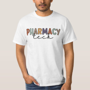 Pharmacy Tech Retro Pharmacy Technique T-Shirt
