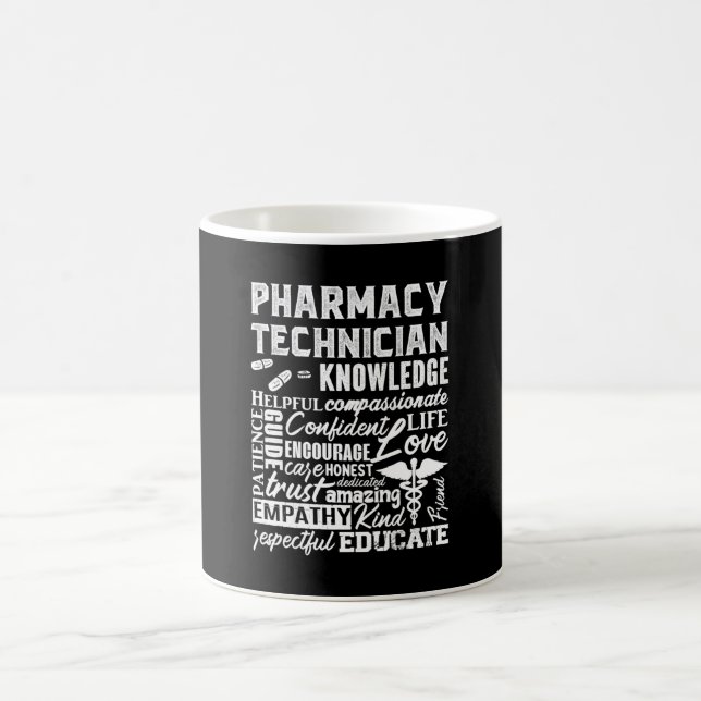 Pharmacy Technician Quote Medicine Pharmacist Kaffeetasse (Mittel)