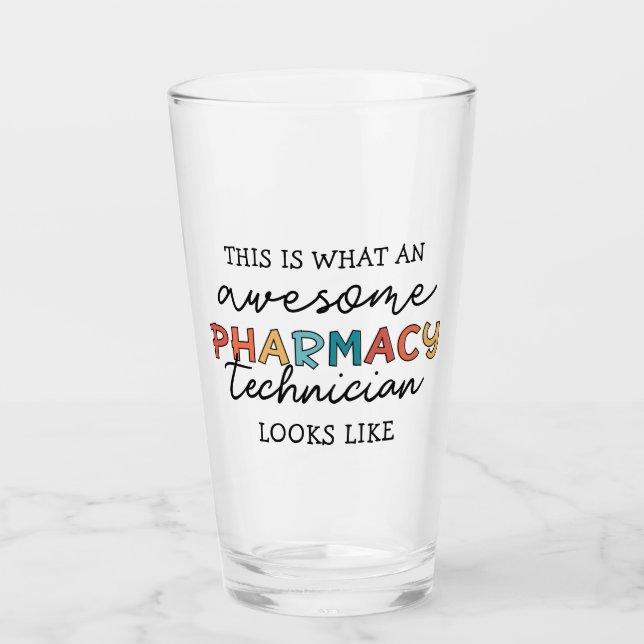 Pharmacy Technique Phantastisch Pharmacy Tech Funn Glas (Vorderseite)