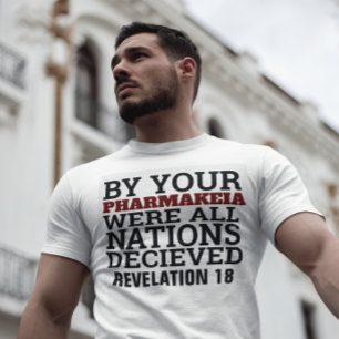 PHARMAKEIA, VACCIN, MARQUE DE LA BÊTE, T-SHIRTS