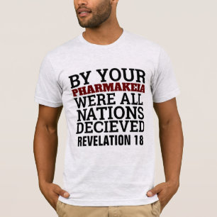 PHARMAKEIA, VACCIN, MARQUE DE LA BÊTE, T-SHIRTS