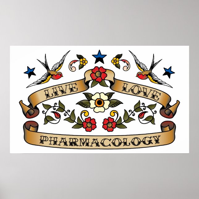 Pharmakologie bei Live-Liebe Poster (Vorne)