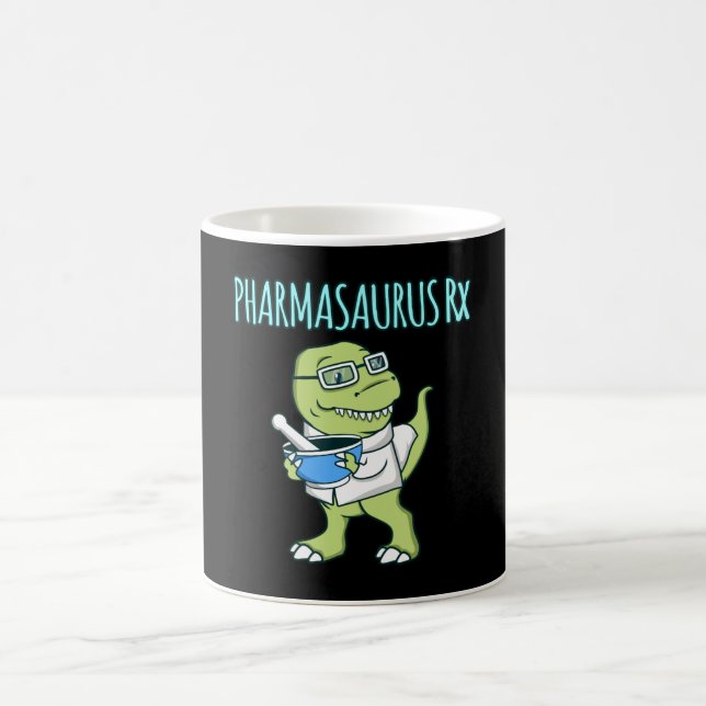 Pharmasaurus Pharmacy Technician PharmD Kaffeetasse (Mittel)
