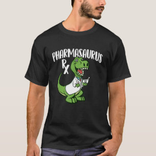 Pharmasaurus Rx - Apotheker Pharmazeutischer Unter T-Shirt