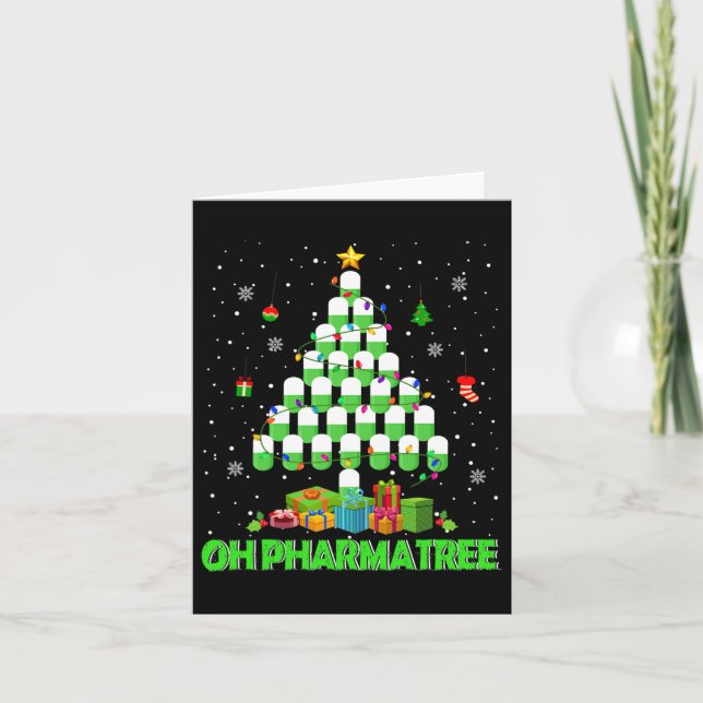 Pharmatree Christmas Tree Pharmacy Mediation P Karte (Vorderseite)