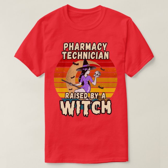 PHARMAZEUTISCHE FACHKRÄFTE, DIE VON EINER WITCH HA T-Shirt (Design vorne)