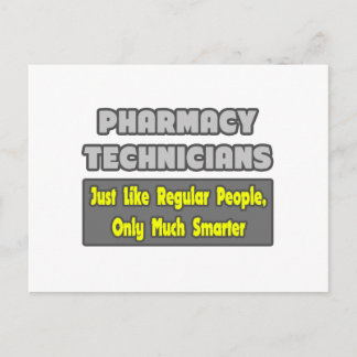 Pharmazeutische Techniker .. Klüger Postkarte