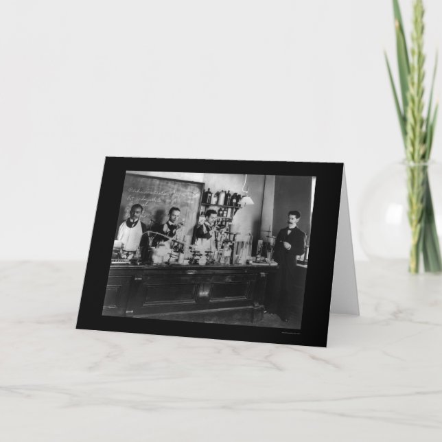 Pharmazeutischer Labrador an Howard-Universität Karte (Vorderseite)