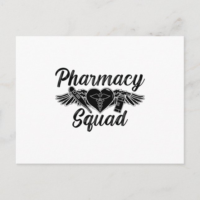 Pharmazeutischer Techniker Medicine Tech Pharmacy  Postkarte (Vorderseite)