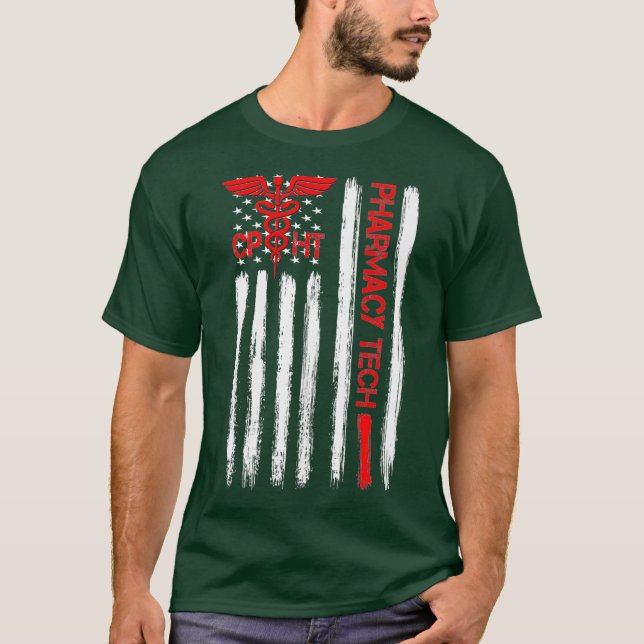 Pharmazeutischer Unternehmer CPhT Tech Gift T-Shirt (Vorderseite)