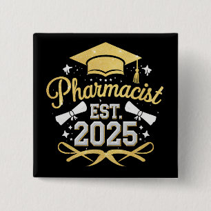 Pharmazeutischer Unternehmer Est 2025 Pharmazeutis Button