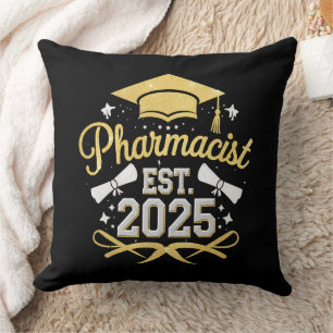 Pharmazeutischer Unternehmer Est 2025 Pharmazeutis Kissen