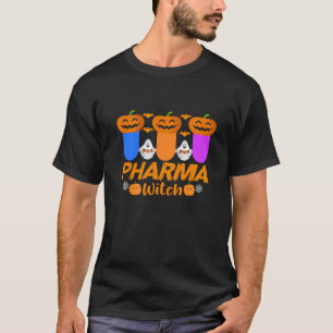 Pharmazeutischer Unternehmer Hexe Pharmacy Tech Fu T-Shirt
