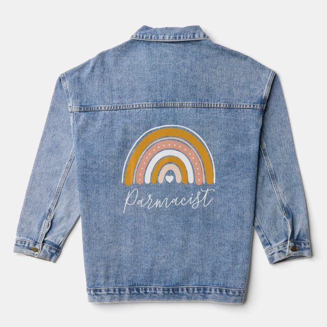 Pharmazeutischer Unternehmer Jeansjacke (Rückseite)