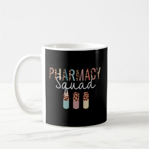 Pharmazeutischer Unternehmer mit Leopardendruck fü Kaffeetasse
