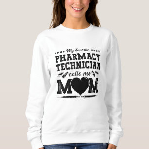 Pharmazeutischer Unternehmer nennt Mama Apotheker  Sweatshirt