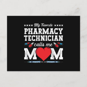 Pharmazeutischer Unternehmer nennt Mama Tech Pharm Postkarte