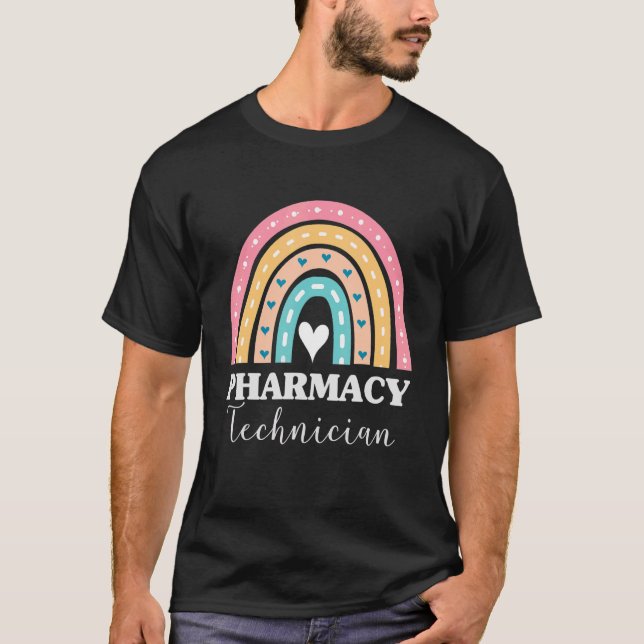 Pharmazeutischer Unternehmer Niedlich Rainbow Phar T-Shirt (Vorderseite)