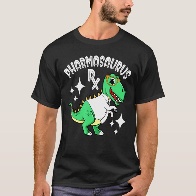 Pharmazeutischer Unternehmer Pharmasaurus Rx T-Shirt (Vorderseite)