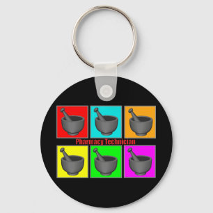 Pharmazeutischer Unternehmer Popart Geschenke Schlüsselanhänger