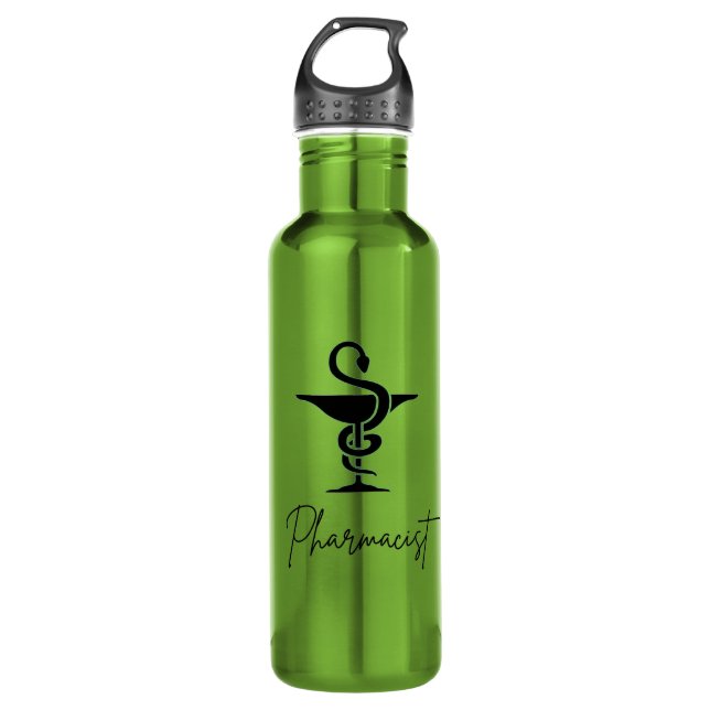 Pharmazeutischer Unternehmer Stainless Steel Water Edelstahlflasche (Vorderseite)