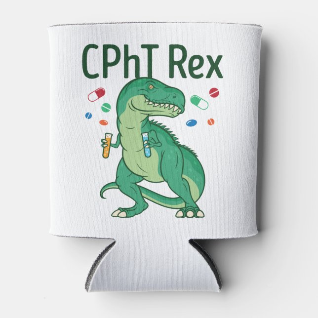 Pharmazeutischer Unternehmer Tech CPhT Rex Dosenkühler (Vorderseite)