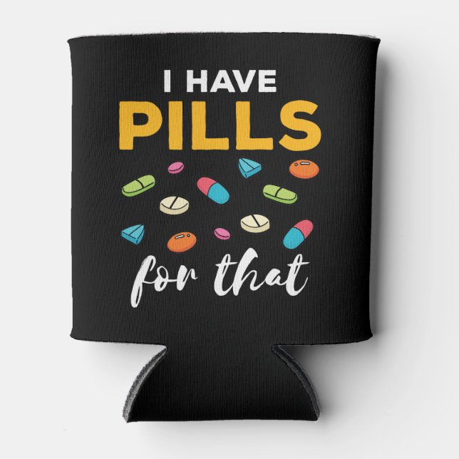 Pharmazeutischer Unternehmer Tech Ich habe dafür T Dosenkühler (Vorderseite)