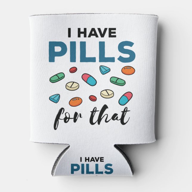 Pharmazeutischer Unternehmer Tech Ich habe dafür T Dosenkühler (Vorderseite)