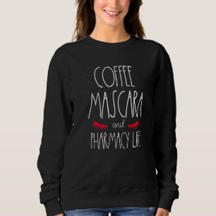 Pharmazeutischer Unternehmer Tech Spaß Coffee Masc Sweatshirt