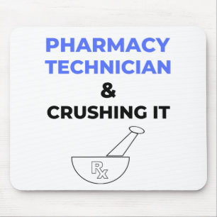 Pharmazeutischer Unternehmer und Zerkleinerer er 2 Mousepad