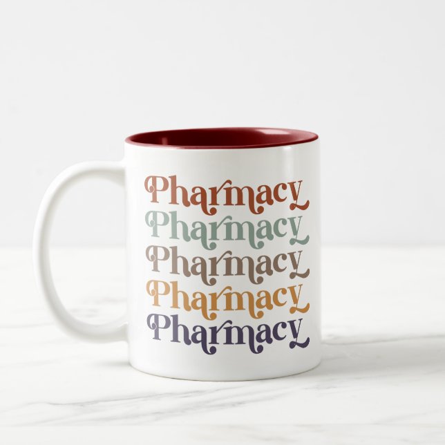 Pharmazeutischer Unternehmer Zweifarbige Tasse (Links)