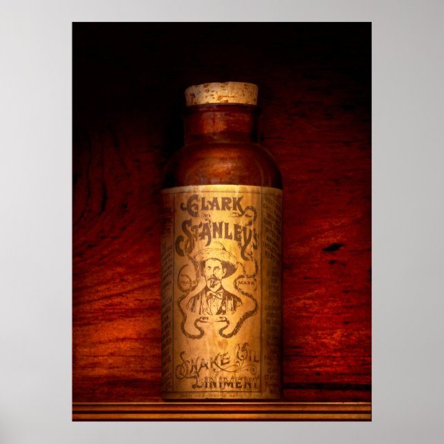 Pharmazie - Das ursprüngliche Schlangenöl Poster (Vorne)