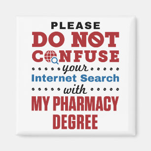 Pharmazie Funny Quote Pharmacy Grad Magnet