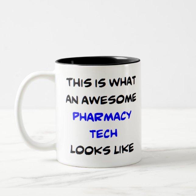 Pharmazie-Technologie, phantastisch Zweifarbige Tasse (Links)
