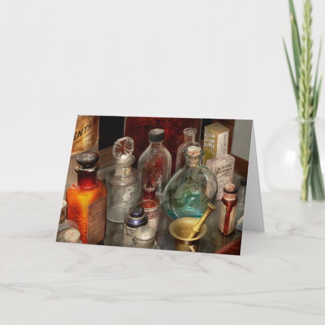 Pharmazie - Wählen Sie Ihr Gift Karte (Vorderseite)