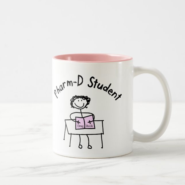 PharmD Apotheken-Studenten-Geschenke Zweifarbige Tasse (Rechts)